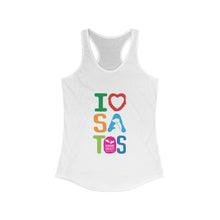 Load image into Gallery viewer, I Love Satos - Women&#39;s Ideal Racerback Tank
