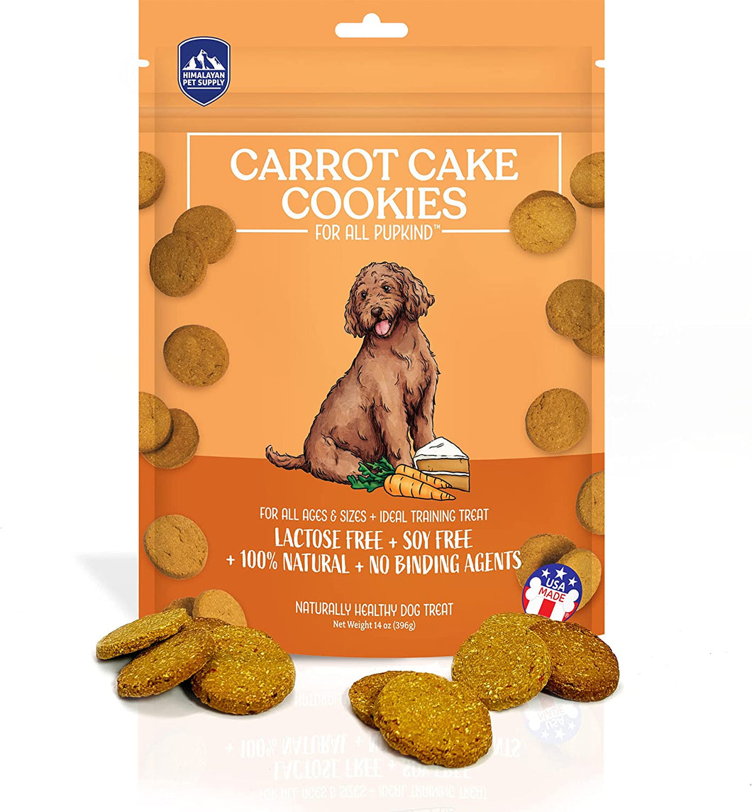 Himalayan Pet Supply Carrot Cake Cookies Dog Treats