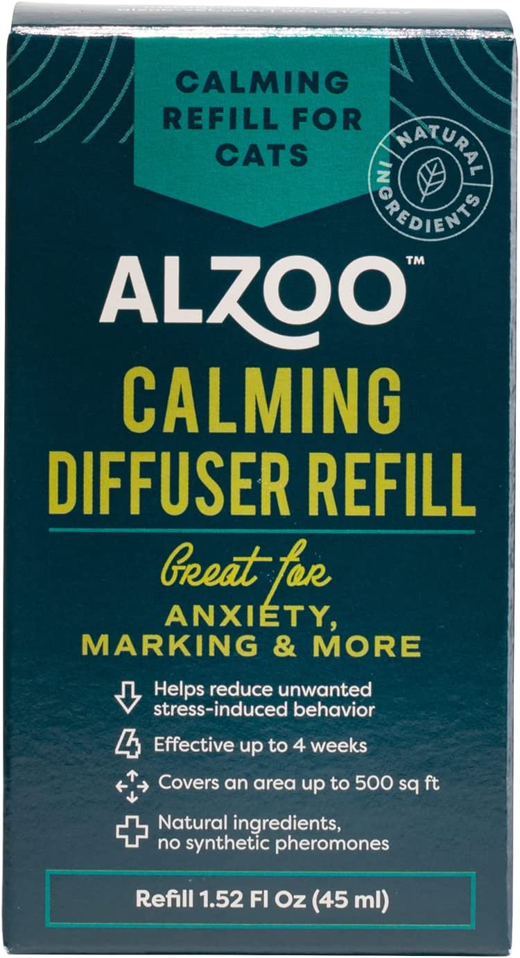 ALZOO All Natural Calming Diffuser Refill for Cats