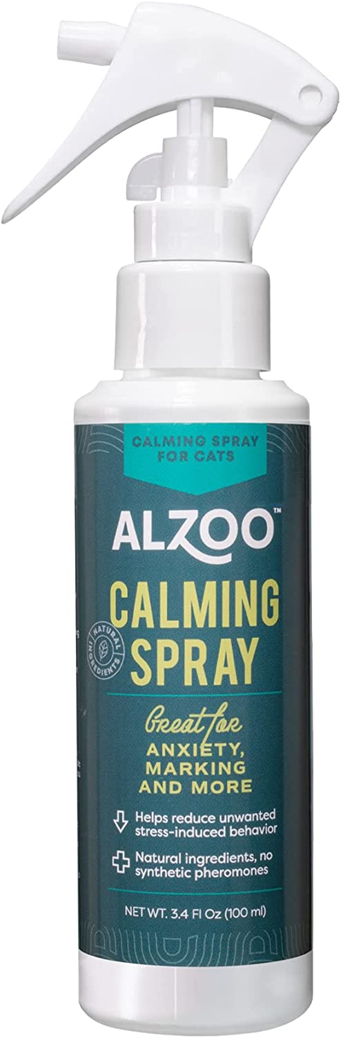 ALZOO All Natural Calming Spray for Cats