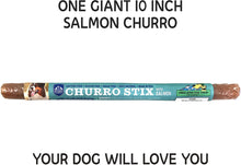 Load image into Gallery viewer, Himalayan Pet Supply Churro Stix Salmon 10 in.
