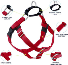 Load image into Gallery viewer, Freedom No-Pull Dog Harness Red
