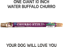 Load image into Gallery viewer, Himalayan Pet Supply Churro Stix Water Buffalo 10 in.

