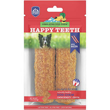 Load image into Gallery viewer, Himalayan Pet Supply Happy Teeth Natural Cheese Dog Chews | Bacon Flavor
