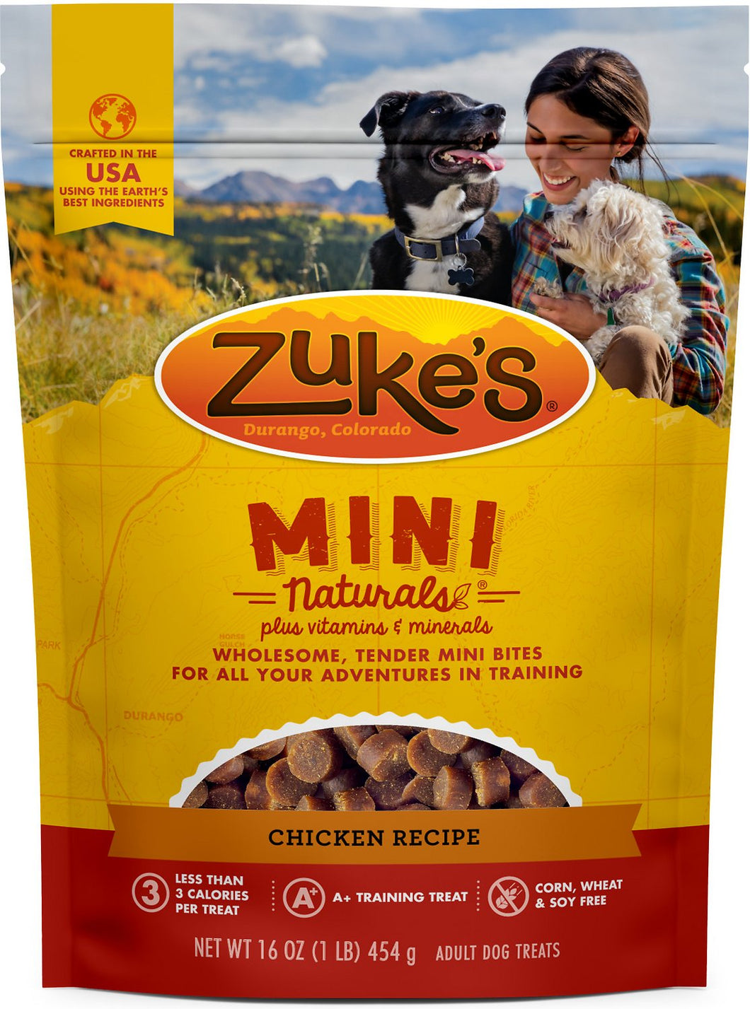 Zuke's Mini Naturals Training Treats Chicken 16 oz.