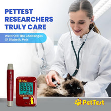 Load image into Gallery viewer, PetTest Glucose Monitoring System - Blood Sugar Check Kit for Dogs &amp; Cats
