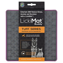 Load image into Gallery viewer, LickiMat Tuff Buddy, Heavy-Duty Dog Slow Feeder Lick Mat
