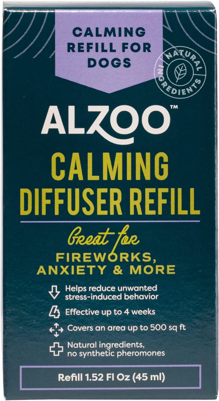 ALZOO All Natural Calming Diffuser Refill for Dogs