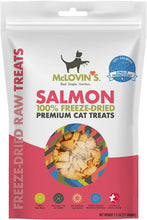 Load image into Gallery viewer, McLovin&#39;s Freeze-Dried Premium Cat Treats Salmon 2.5 oz
