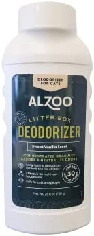ALZOO Litter Box Deodorizer for Cats - Sweet Vanilla 26oz.